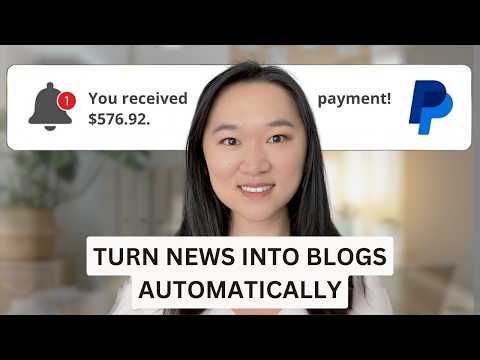 How to Make $30,000/Year Blogging Using AI &amp; Automation (step-by-step course)