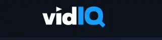 VidIQ logo with text highlighting video optimization and YouTube SEO strategies.