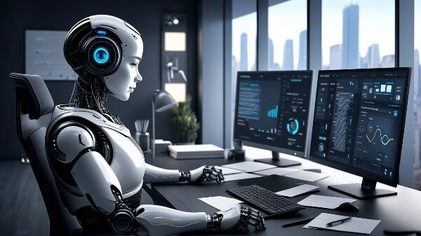 Create Content Faster Using AI Marketing Tools AI tools assisting with content creation for marketing.