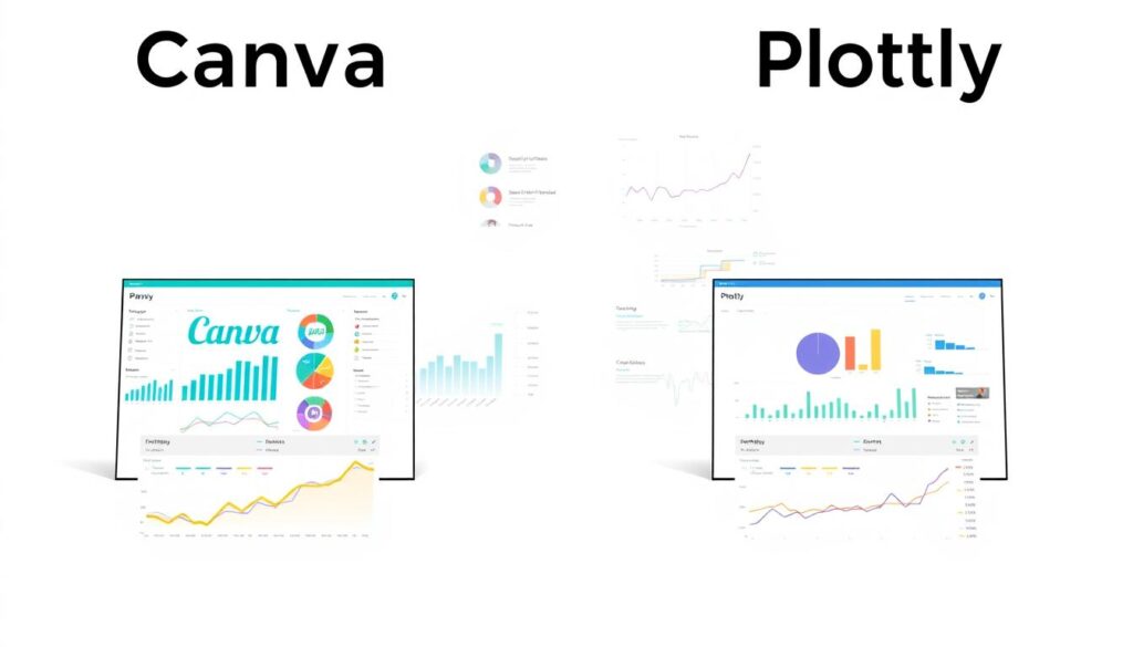 canva vs plotly graphs
