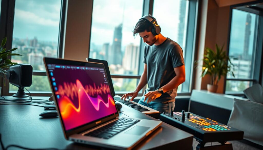 create song with AI software