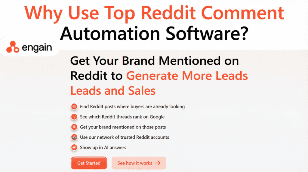 Marketing dashboard highlighting lead generation strategies and engagement metrics created with top Reddit comment automation software for brand visibility.
